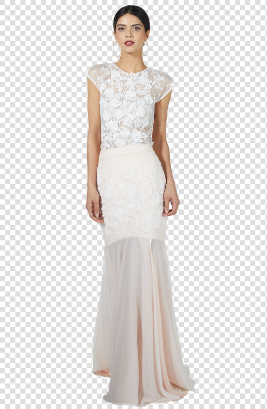 Home   The Scandi   Lace Wedding Skirt Bloom   Gown  HD Png DownloadTransparent PNG