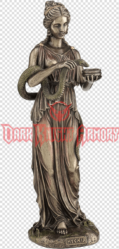 Greek Goddess Hygieia Statue   Hygieia Goddess  HD Png DownloadTransparent PNG