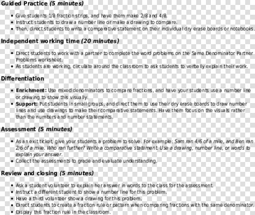 Comparing Fractions With The Same Denominator   Lesson Plan On Equivalent Fractions For Grade 2  HD Png DownloadTransparent PNG