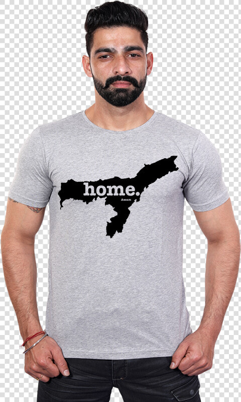 Assam State Map Home T Shirt Online Shopping India   Love Kashmir T Shirts  HD Png DownloadTransparent PNG