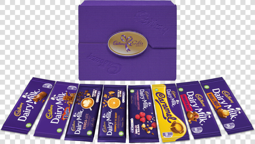 Madbury Dairy Milk Gift Box   Cadbury Invention Bars  HD Png DownloadTransparent PNG