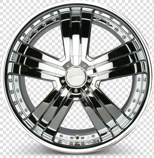 Deluxe C899 Chrome Wheels  amp  Rims   Chrome Black Wheels Png  Transparent PngTransparent PNG