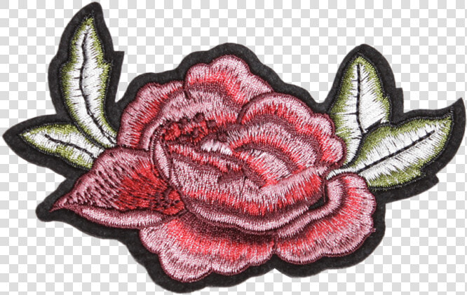 Stock Rose Embroidery Patch   Cross stitch  HD Png DownloadTransparent PNG