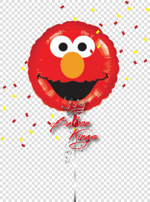 Elmo Smiles   Walmart Elmo Balloon  HD Png DownloadTransparent PNG