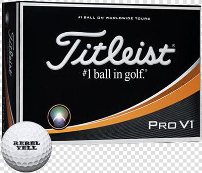 Rebel Yell Titleist Prov1 Golf Balls Image   Titleist  HD Png DownloadTransparent PNG