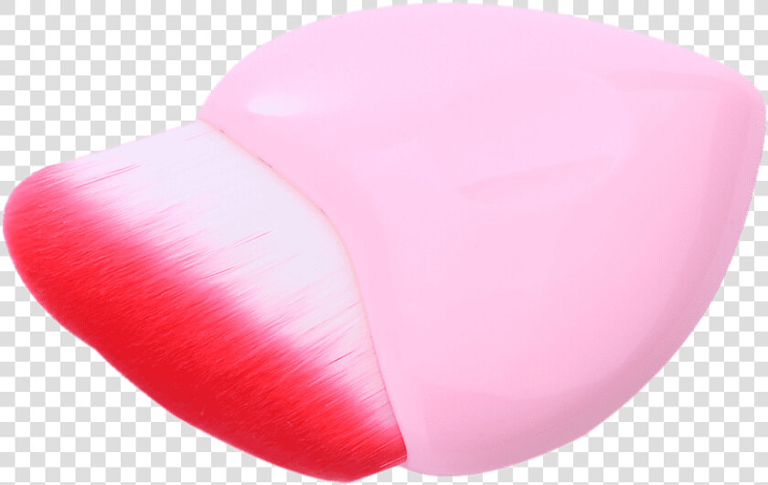 New Heart Shape Oblique Hair Facial Makeup Brush   Inflatable  HD Png DownloadTransparent PNG