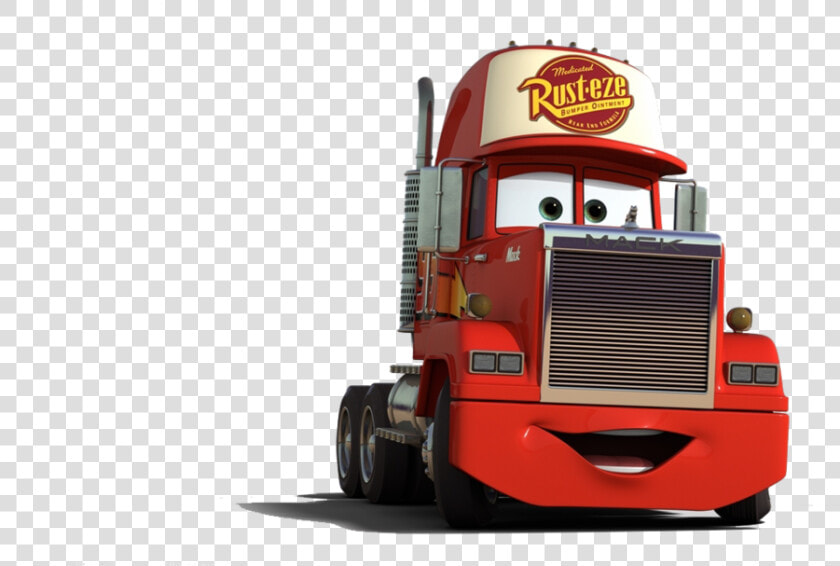 Transparent Rayo Mcqueen Png   Disney Cars Mack Png  Png DownloadTransparent PNG