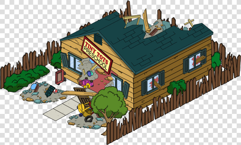 The Quest For Stuff Wiki   Cartoon Damaged House Png  Transparent PngTransparent PNG