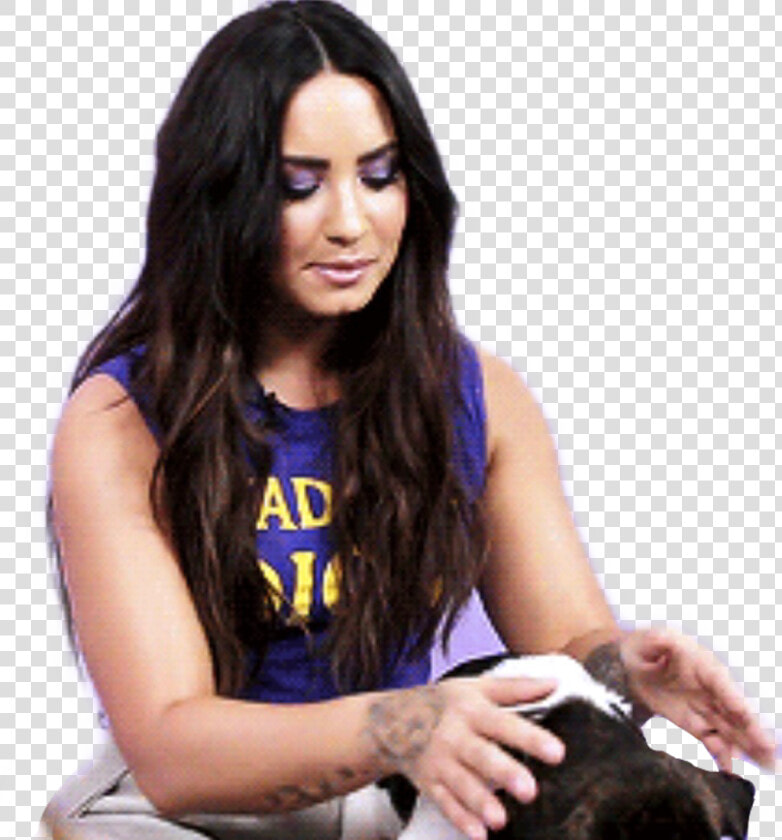 Transparent Png Sticker Demi Lovato Demilovato Freetoed   Girl  Png DownloadTransparent PNG