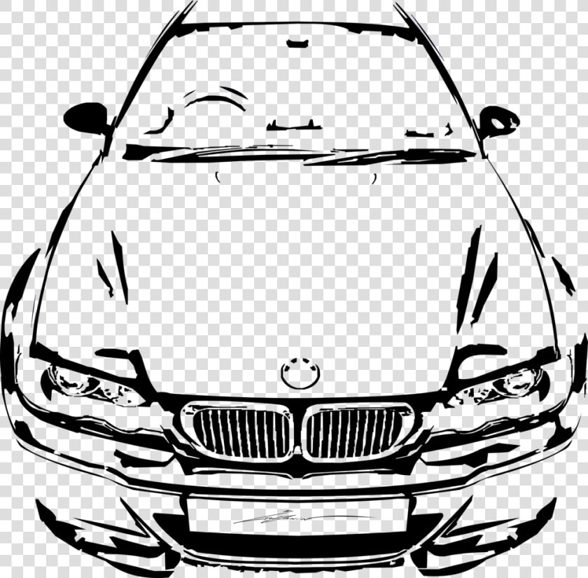 Graphic Royalty Free Bmw Drawing E46 M3   Graphics Bmw T Shirts  HD Png DownloadTransparent PNG