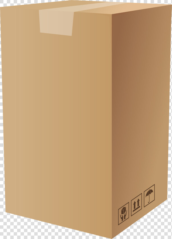 Carton Box Png Clip Art   Brown Box Transparent Png  Png DownloadTransparent PNG