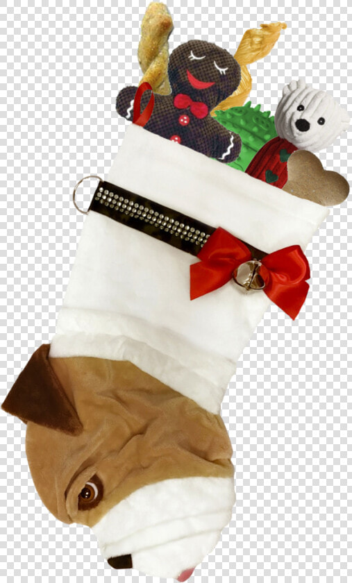 This English Bulldog Dog Christmas Stocking Is Perfect   Dog Breed Christmas Stockings  HD Png DownloadTransparent PNG