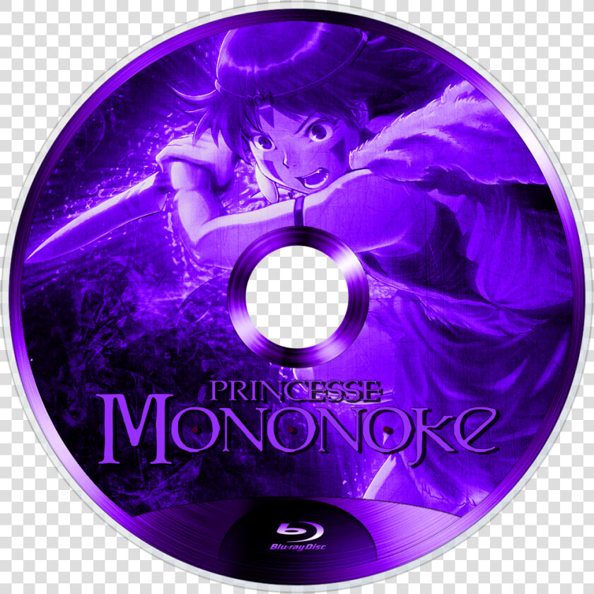 Princess Mononoke Label Blu Ray  HD Png DownloadTransparent PNG