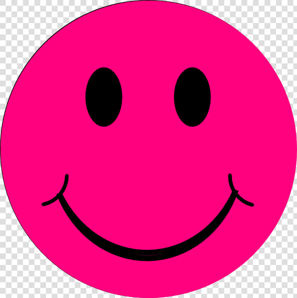 Amazing Happy Face Clipart Clip Art Black And White   Pink Smiley Face Clip Art  HD Png DownloadTransparent PNG