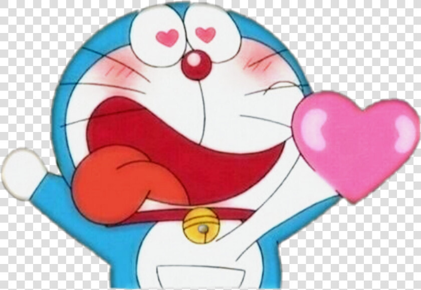  doraemon Heart   Doraemon Pic With Heart  HD Png DownloadTransparent PNG