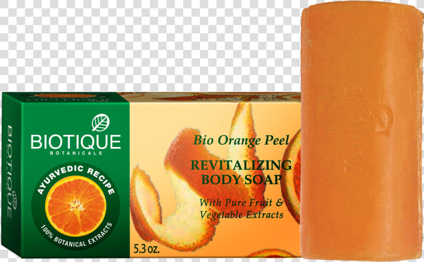 Biotique Orange Peel Exfoliating Soap Image   Biotique Orange Peel Soap  HD Png DownloadTransparent PNG