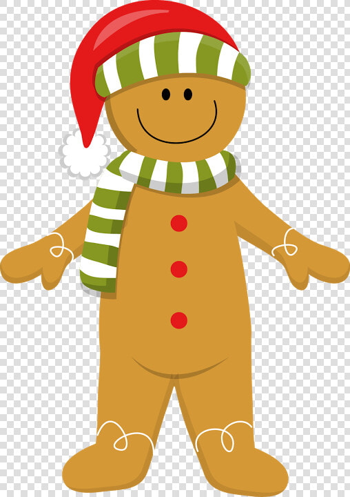 Christmas Clip Art Gingerbread Man   Clip Art Gingerbread Man Christmas  HD Png DownloadTransparent PNG