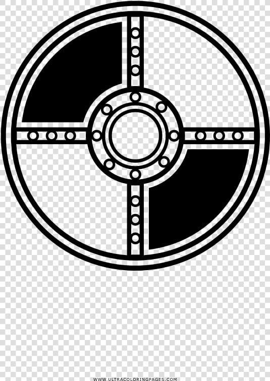 Round Shield Coloring Page   Round Shield Coloring Pages  HD Png DownloadTransparent PNG