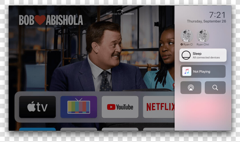 Control Center Makes Its Apple Tv Debut   Netflix  HD Png DownloadTransparent PNG