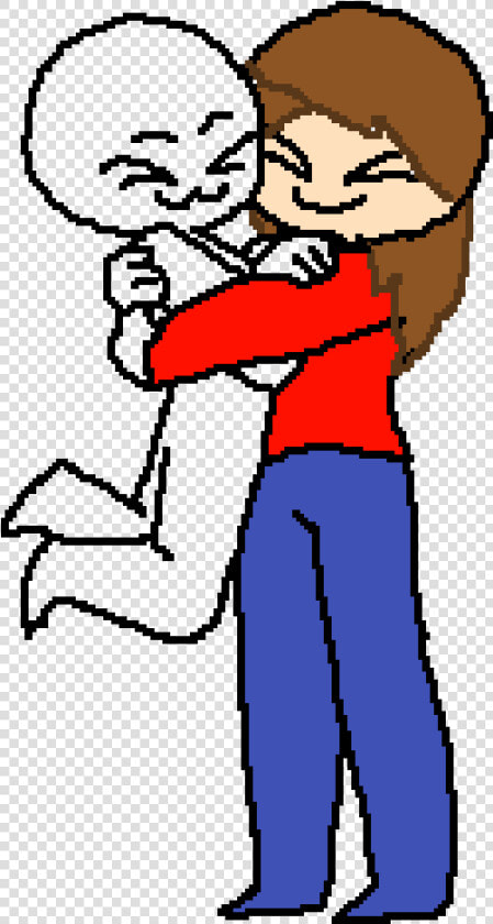 Short Person And Tall Person Drawing  HD Png DownloadTransparent PNG