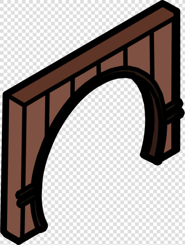 Club Penguin Wiki   Club Penguin Arco De Madera  HD Png DownloadTransparent PNG