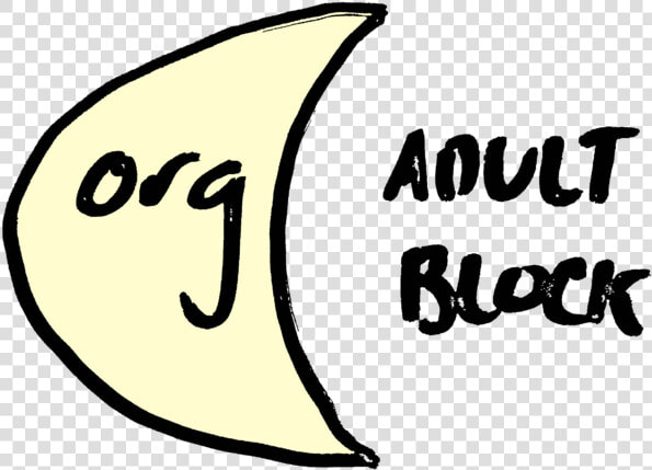 Org Adult Block Logo  HD Png DownloadTransparent PNG