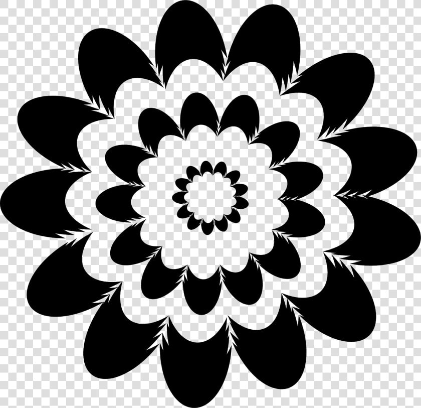 Mandala Flower Clipart Banner Transparent Library Mandala   Illusion  HD Png DownloadTransparent PNG