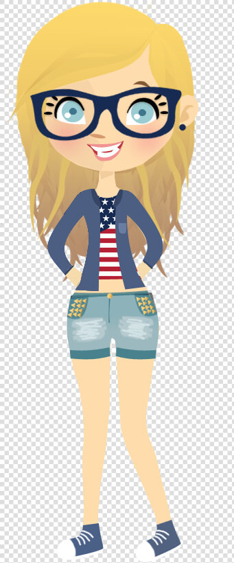 Menina Loira Desenho Png  Transparent PngTransparent PNG