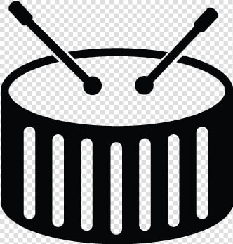 Snare Drum  Percussion  Bass  Drum Vector Icon  HD Png DownloadTransparent PNG