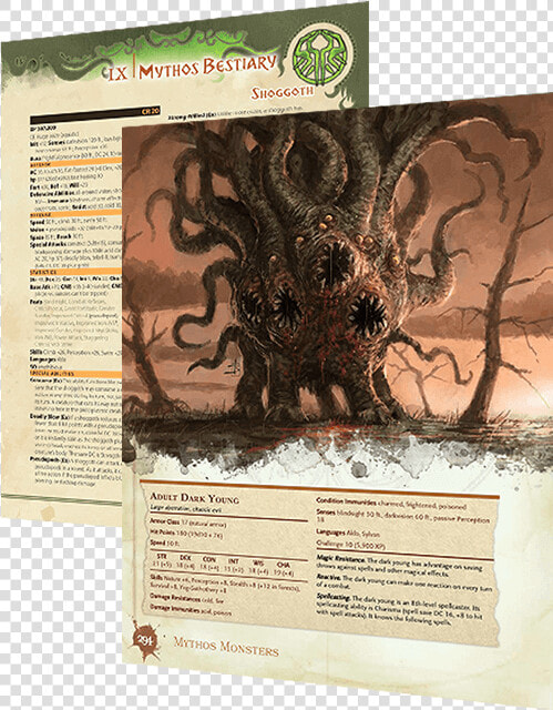 Cthulhu Mythos Dnd 5e  HD Png DownloadTransparent PNG