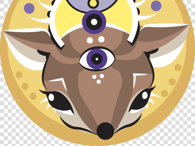 Deer Yp V3 Life Logo Poster Design Gig Poster Drawing   Cartoon  HD Png DownloadTransparent PNG