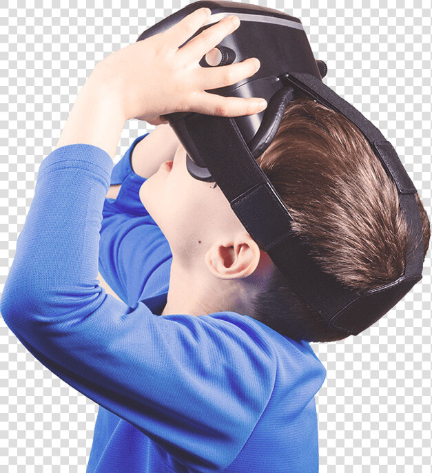 We Use Vr To Break Down Barriers   Vr Child Png  Transparent PngTransparent PNG