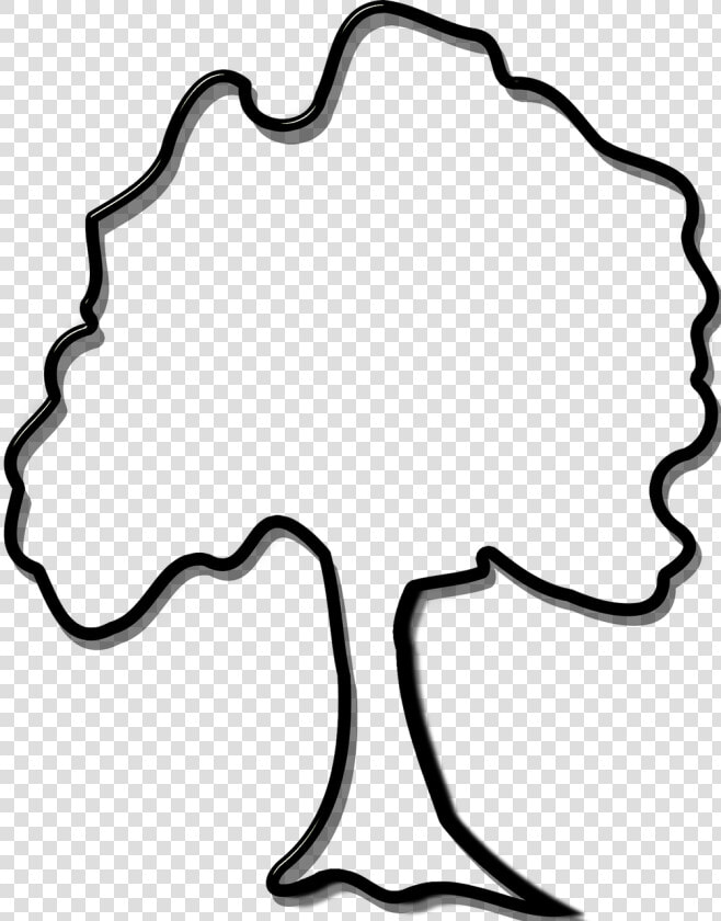 Baum Clipart Schwarz Weiß  HD Png DownloadTransparent PNG