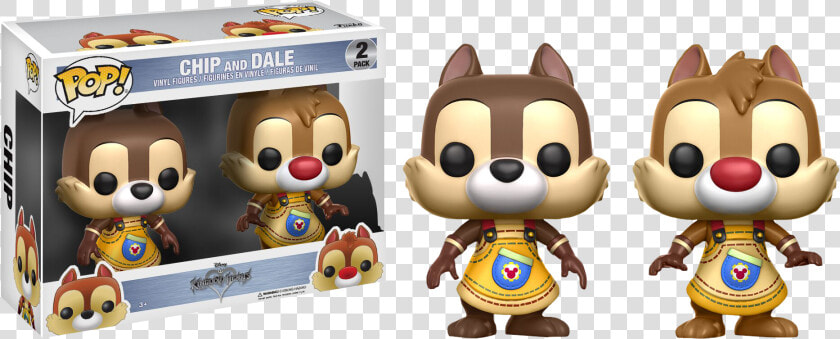 Chip  amp  Dale Pop Vinyl Figure 2 pack   Pop Figure Kingdom Hearts  HD Png DownloadTransparent PNG