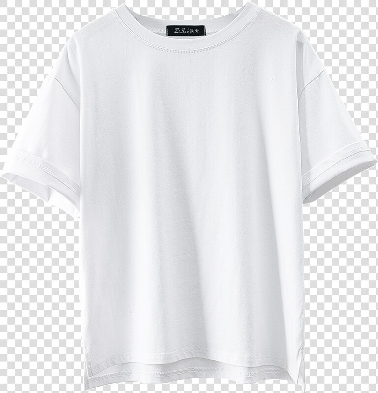 孜2019 Spring And Summer Loose Solid Color T Shirt Simple   Blank Golf T Shirt  HD Png DownloadTransparent PNG