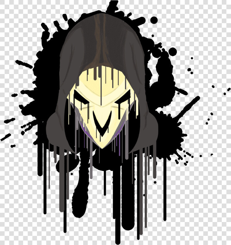 Reaper Overwatch Paint By Keithyboy Da3vz3g   Reaper Logo Overwatch Png  Transparent PngTransparent PNG