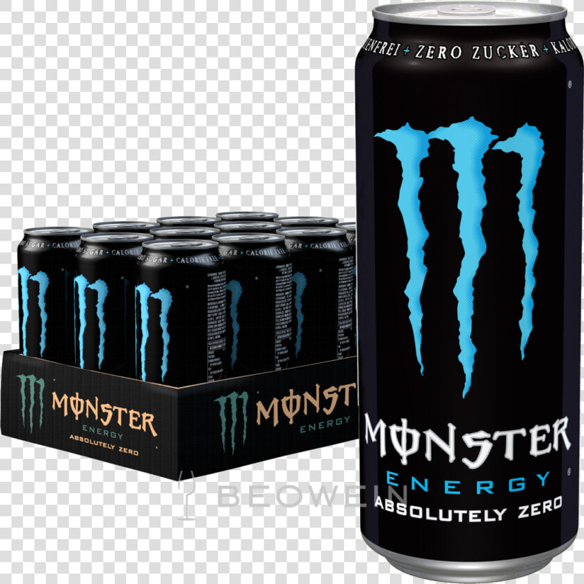 Transparent Mountain Dew Can Png   Monster Energy Absolutely Zero  Png DownloadTransparent PNG