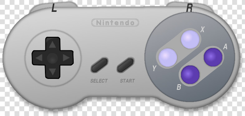 Nes And Snes Controller  HD Png DownloadTransparent PNG