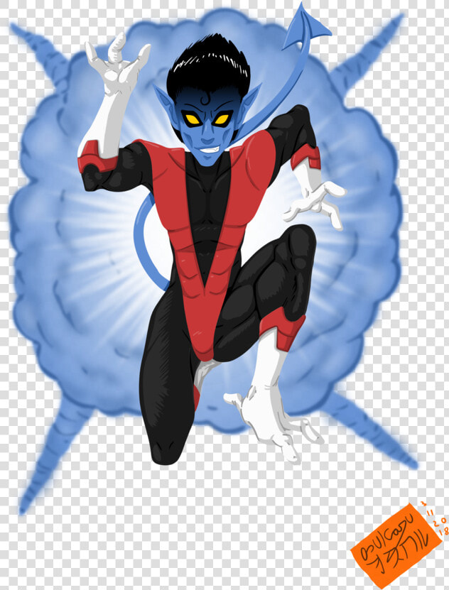 Nightcrawler 375947   Cartoon  HD Png DownloadTransparent PNG