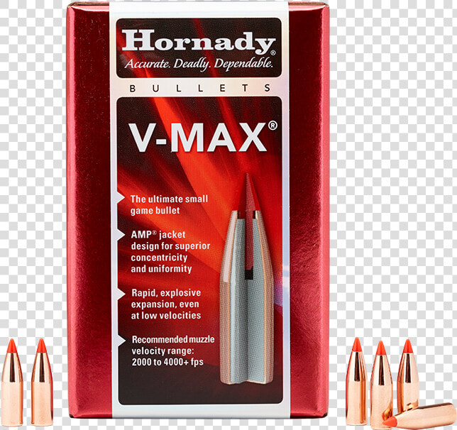 Hornady V Max 50gr  HD Png DownloadTransparent PNG