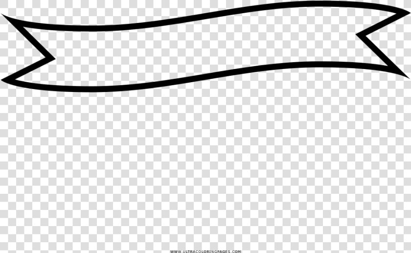 Ribbon Banner Coloring Page   Ribbon Banner Outline Png  Transparent PngTransparent PNG