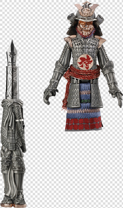 Samurai Fountain Pen  Silver   Montegrappa Samurai Fountain Pen  HD Png DownloadTransparent PNG