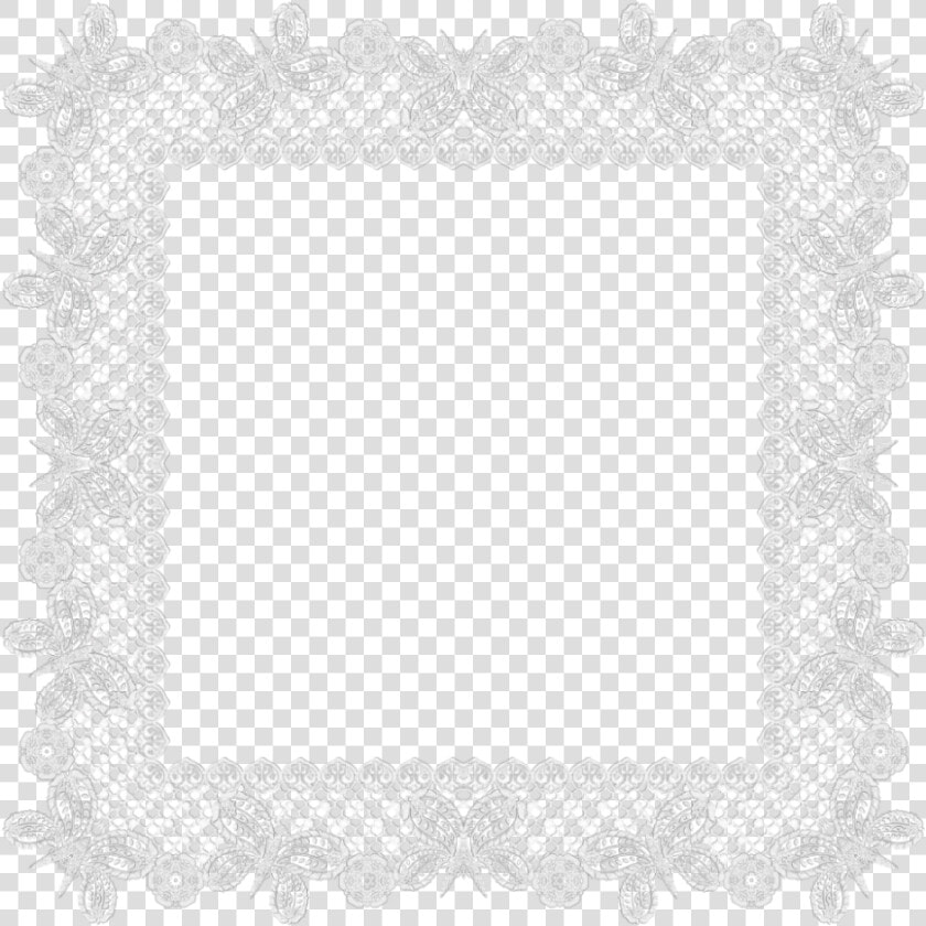 Transparent Lace Border Png   Frame Lace Border Transparent Background  Png DownloadTransparent PNG