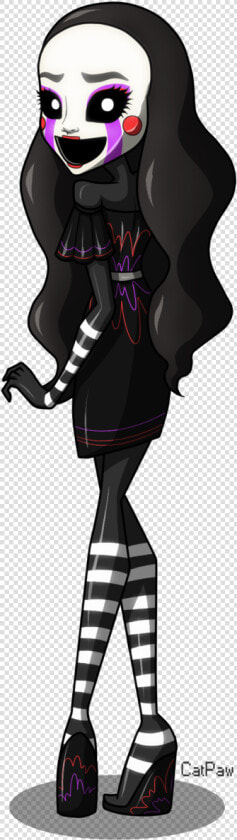 Puppeteer Drawing Creepy Marionette Doll  Picture   Fnaf Monster High Style  HD Png DownloadTransparent PNG