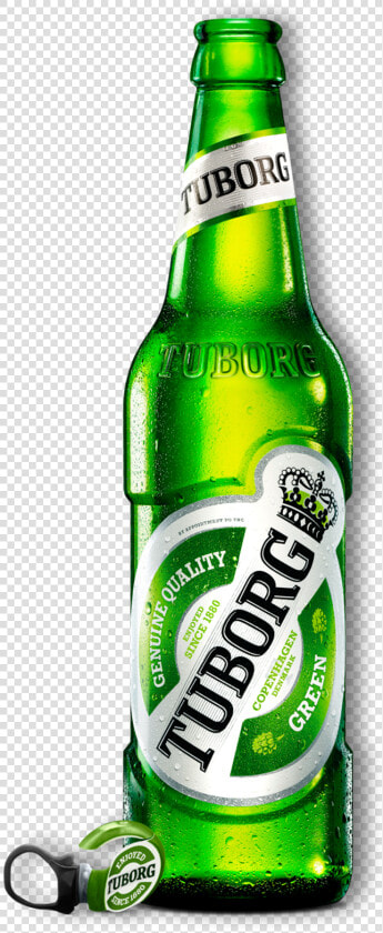 Tuborg Beer Bottle Logo  HD Png DownloadTransparent PNG