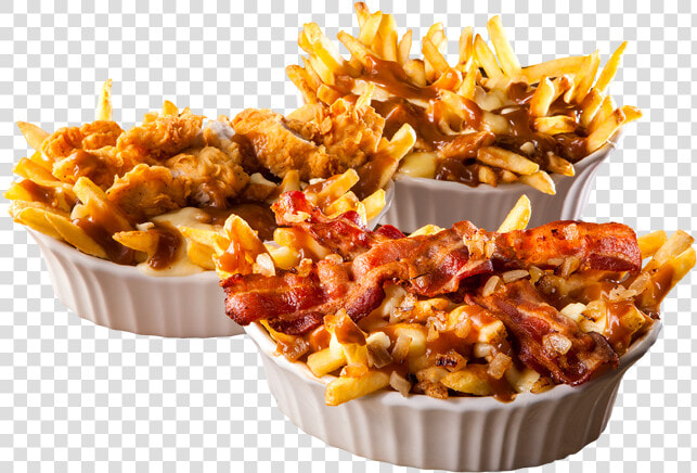 Chicken Tender Poutine Fatburger  HD Png DownloadTransparent PNG