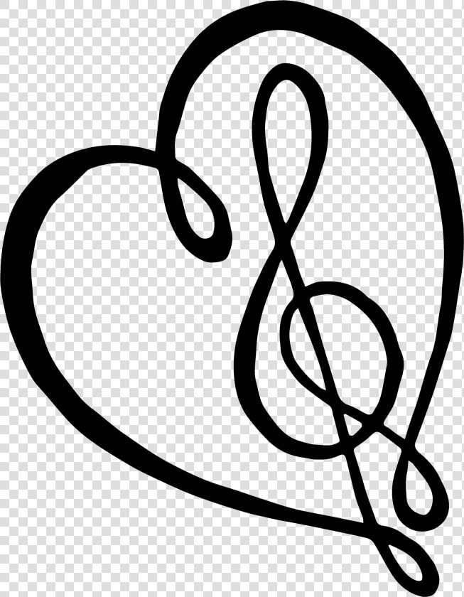 Transparent Lesbian Clipart   Heart Music Symbol Tattoo  HD Png DownloadTransparent PNG