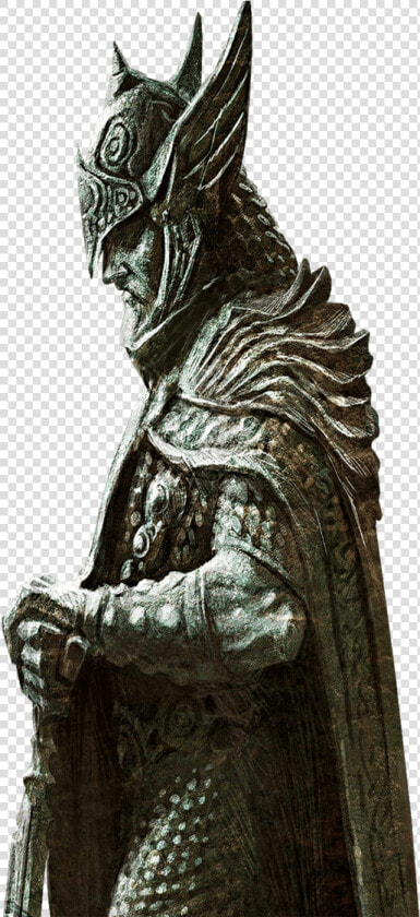 Elder Scrolls Skyrim Statue Side View   Skyrim Hd Backgrounds Iphone  HD Png DownloadTransparent PNG