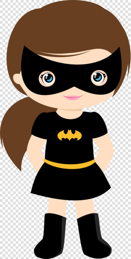 Hair Clipart Superman   Batgirl Cute Png  Transparent PngTransparent PNG