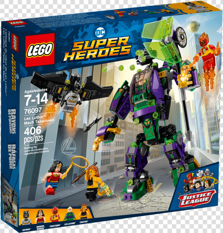 Lego Lex Luthor Mech Takedown  HD Png DownloadTransparent PNG